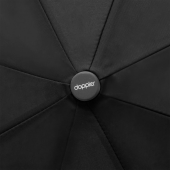 Зонт складной Fiber Magic, черный фото 