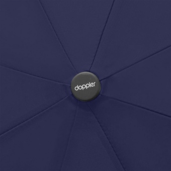 Зонт складной Fiber Magic, темно-синий фото 