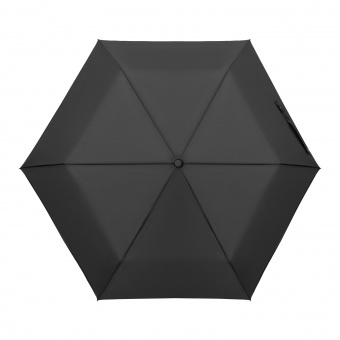 Зонт складной Filton, черный фото 