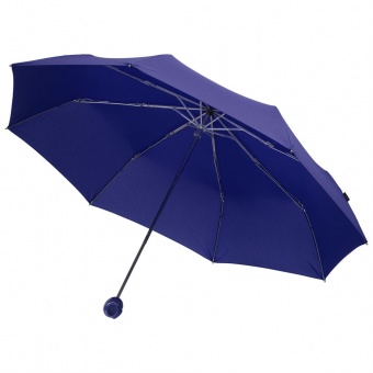 Зонт складной Floyd с кольцом, синий фото 2