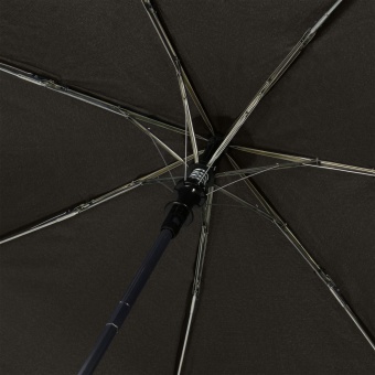 Зонт складной Hit Mini AC, черный фото 2
