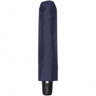 Зонт складной Hit Mini AC, темно-синий фото 