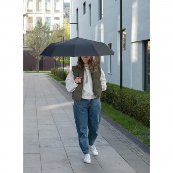 Зонт складной Levante, черный фото 