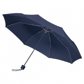 Зонт складной Light, темно-синий фото 