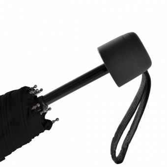 Зонт складной Mini Hit Dry-Set, черный фото 7