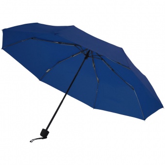 Зонт складной Mini Hit Dry-Set, темно-синий фото 4