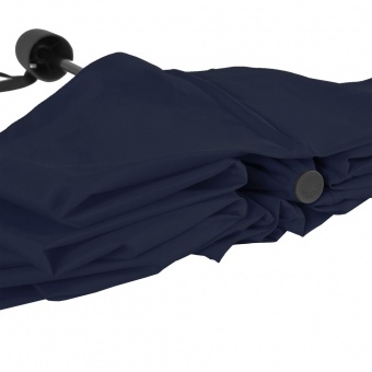 Зонт складной Mini Hit Dry-Set, темно-синий фото 9