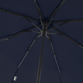 Зонт складной Mini Hit Dry-Set, темно-синий фото 