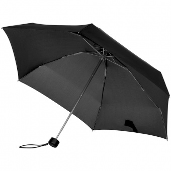 Зонт складной Minipli Colori S, черный фото 