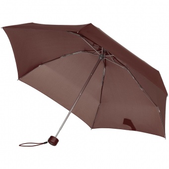 Зонт складной Minipli Colori S, коричневый фото 