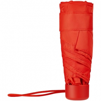 Зонт складной Minipli Colori S, оранжевый (кирпичный) фото 