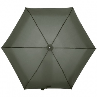 Зонт складной Minipli Colori S, зеленый (оливковый) фото 8
