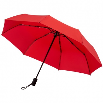 Зонт складной Monsoon, красный фото 