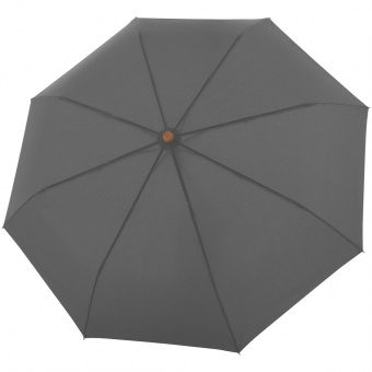 Зонт складной Nature Magic, серый фото 