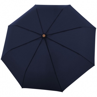 Зонт складной Nature Magic, синий фото 