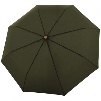 Зонт складной Nature Magic, зеленый фото 