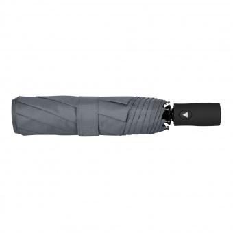 Зонт складной Portobello Nord, серый, ручка пластик,soft touch фото 2