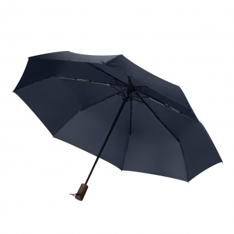 Зонт складной Portobello Nord, синий фото 