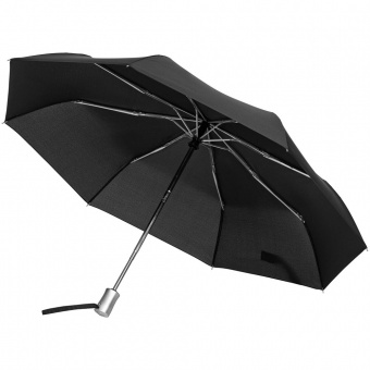 Зонт складной Rain Pro, черный фото 