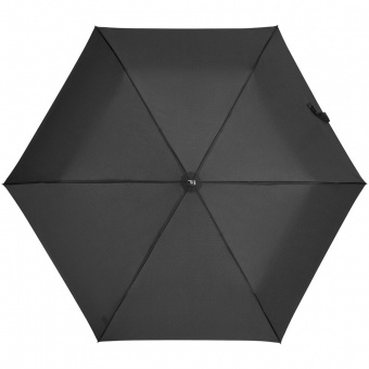 Зонт складной Rain Pro Mini Flat, черный фото 