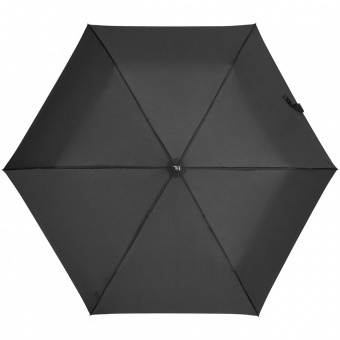 Зонт складной Rain Pro Mini Flat, черный фото 7