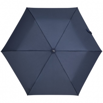 Зонт складной Rain Pro Mini Flat, синий фото 1