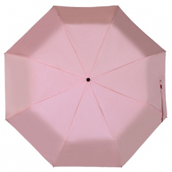 Зонт складной Manifest Color со светоотражающим куполом, красный фото 