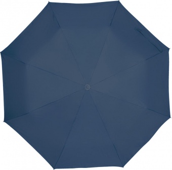 Зонт складной Silverlake, синий с серебристым фото 