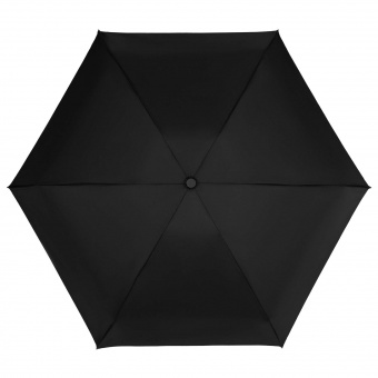 Зонт складной Solana, черный фото 