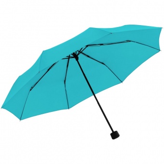 Зонт складной Trend Mini, бирюзовый фото 