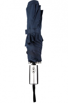 Зонт складной Unit Fiber, синий фото 3