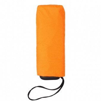 Зонт складной Unit Five, оранжевый фото 3