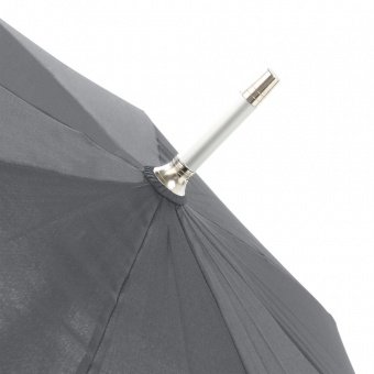 Зонт-трость Alu Golf AC, серый фото 