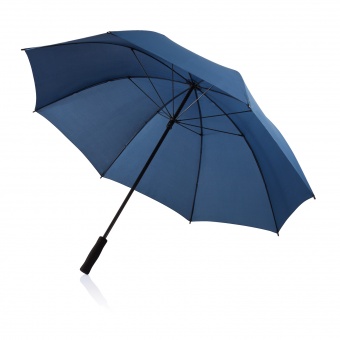 Зонт-трость антишторм  Deluxe, d125 см, темно-синий фото 