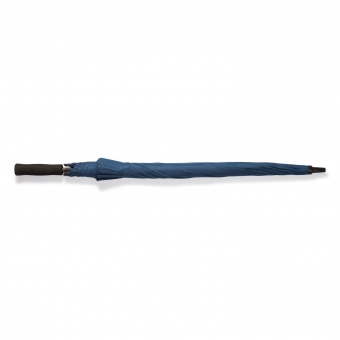 Зонт-трость антишторм  Deluxe, d125 см, темно-синий фото 3