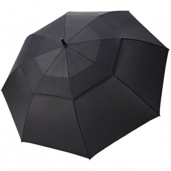 Зонт-трость Fiber Golf Air, черный фото 
