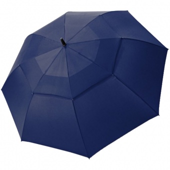 Зонт-трость Fiber Golf Air, темно-синий фото 