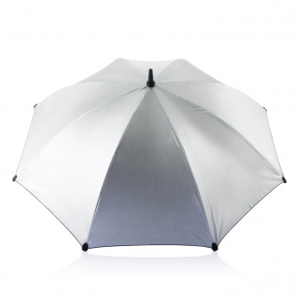 Зонт-трость Hurricane, d105 см, серебряный фото 3