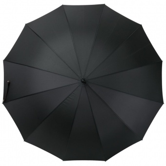 Зонт-трость Lui, черный с красным фото 