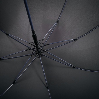 Зонт-трость с цветными спицами Color Style, синий фото 5