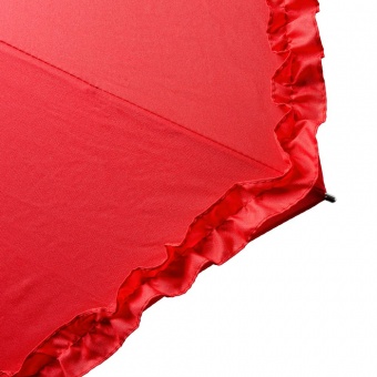 Зонт-трость «Сердце», красный фото 7