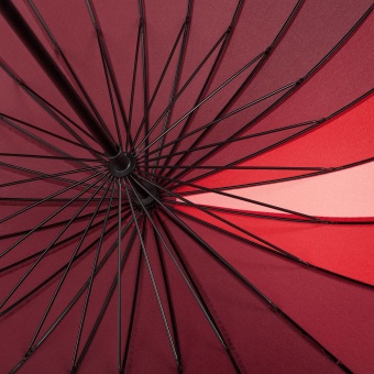 Зонт-трость «Спектр», красный фото 5