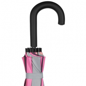 Зонт-трость «Спектр», розовый фото 