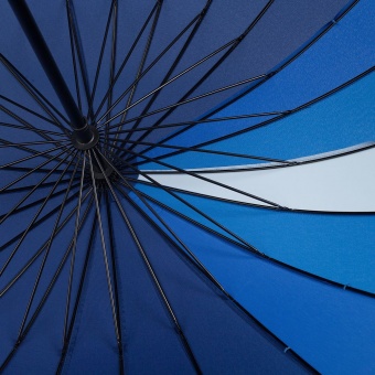 Зонт-трость «Спектр», синий фото 4