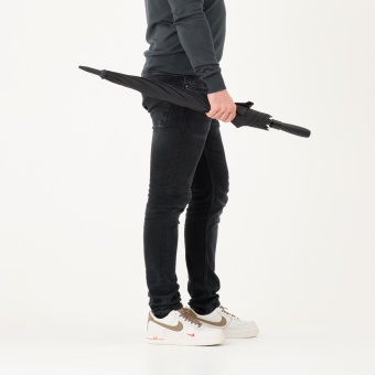 Зонт-трость Bora, черный фото 