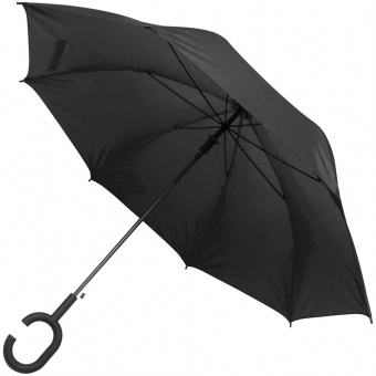 Зонт-трость Charme, черный фото 