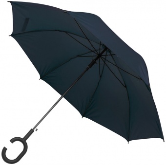 Зонт-трость Charme, темно-синий фото 