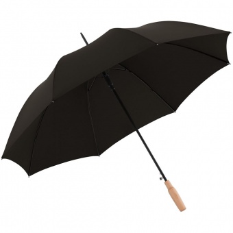 Зонт-трость Nature Stick AC, черный фото 