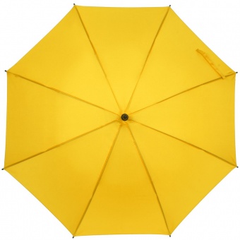 Зонт-трость с цветными спицами Bespoke, желтый фото 