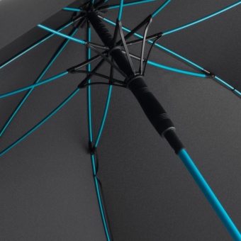 Зонт-трость с цветными спицами Color Style, бирюзовый фото 